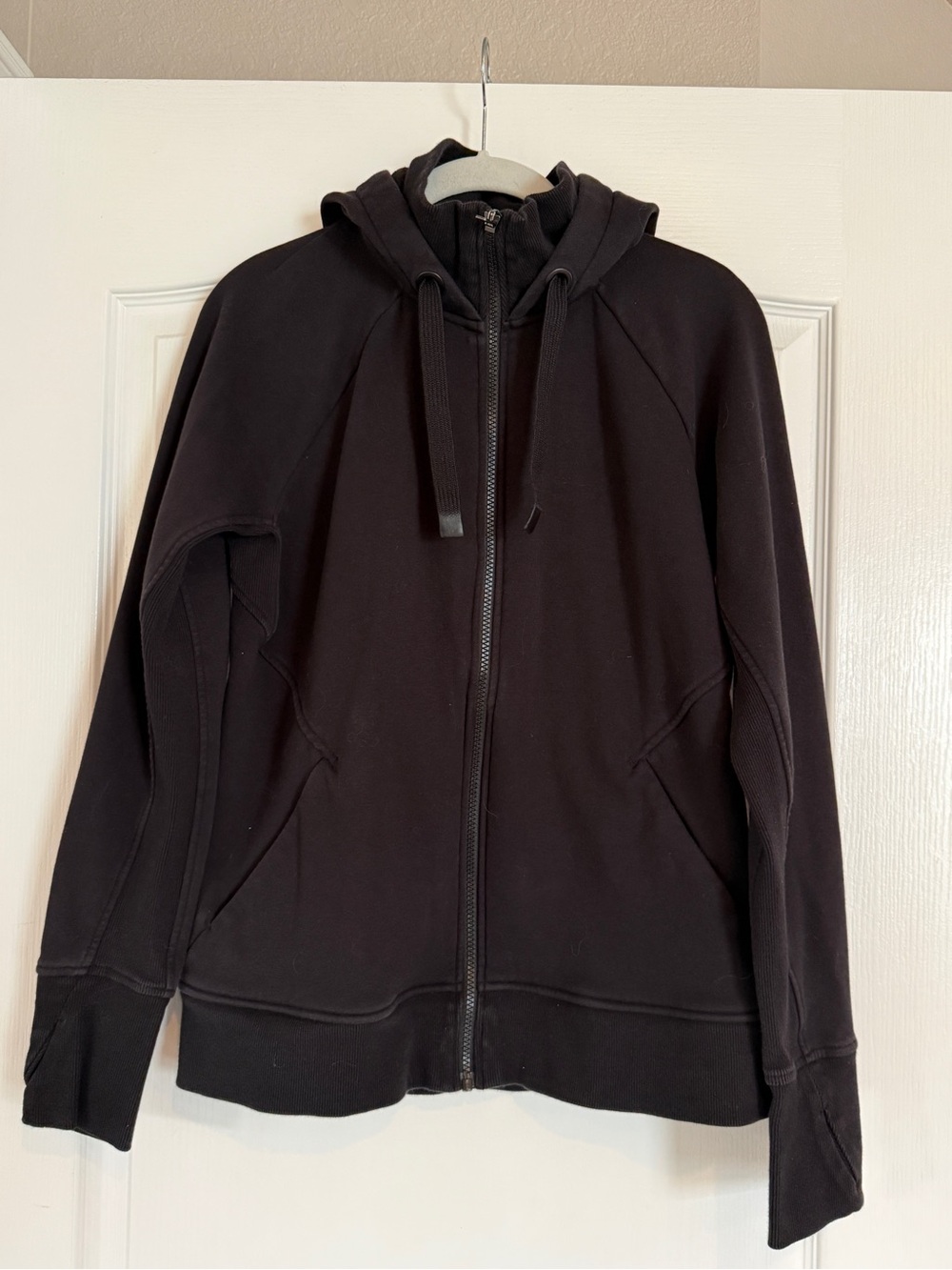ATHLETA Triumph Hoodie Sweatshirt Jacket Black Size Large